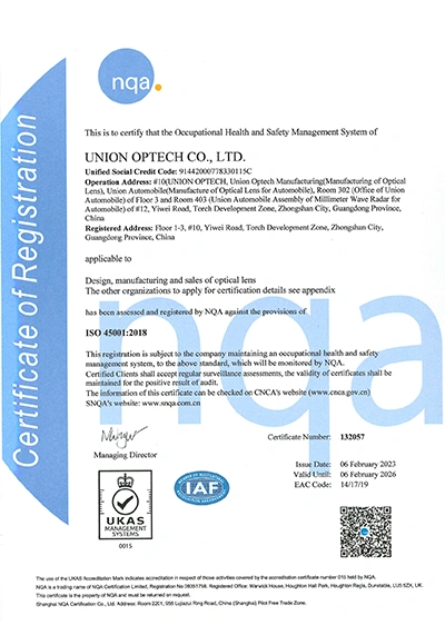 ISO 45001:2018
